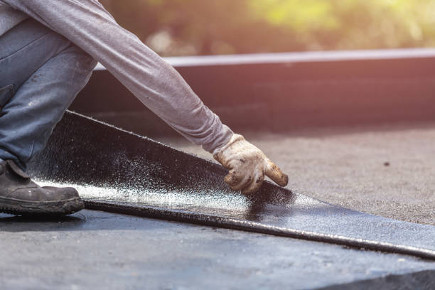 Professional Exterior Waterproofing technician working in Chester, NJ